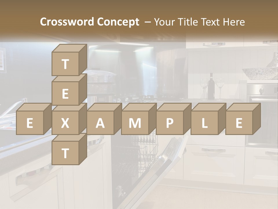 Kitchen Interior PowerPoint Template