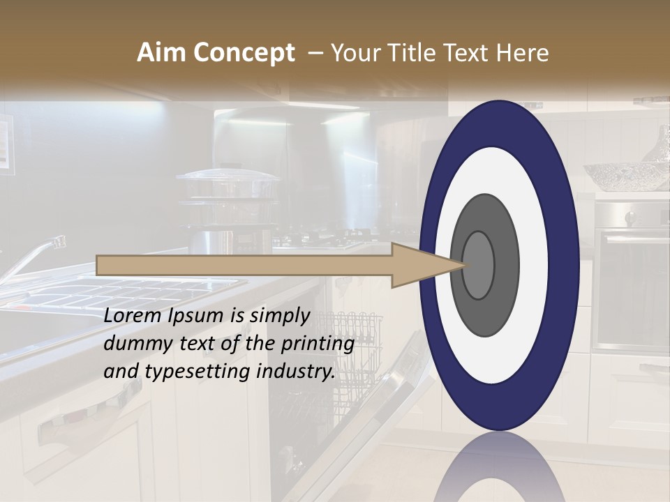 Kitchen Interior PowerPoint Template