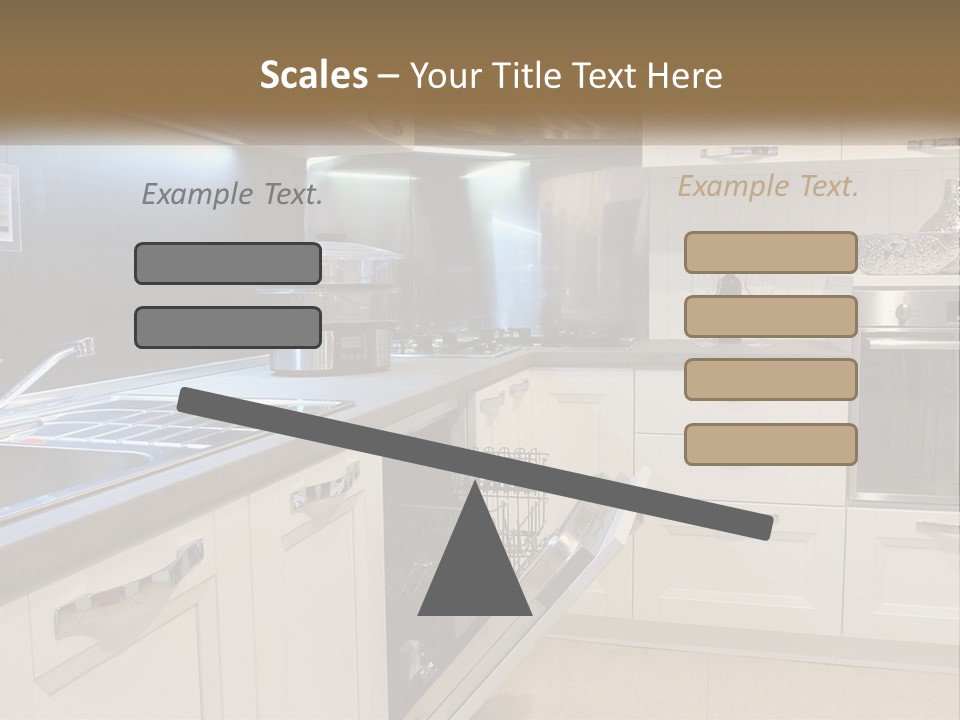 Kitchen Interior PowerPoint Template