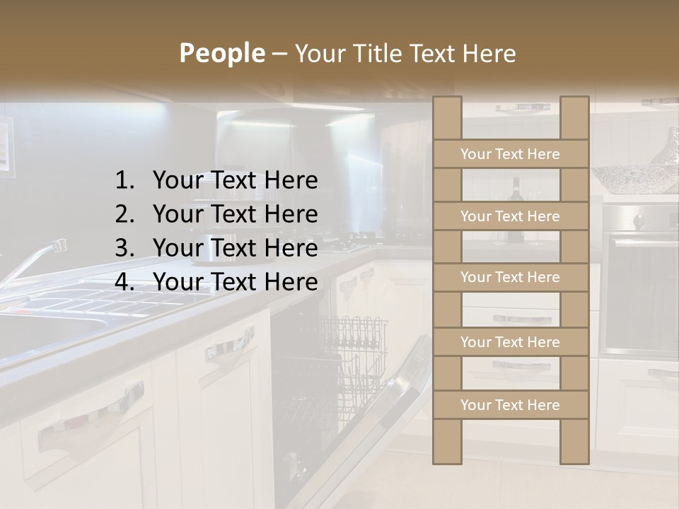 Kitchen Interior PowerPoint Template