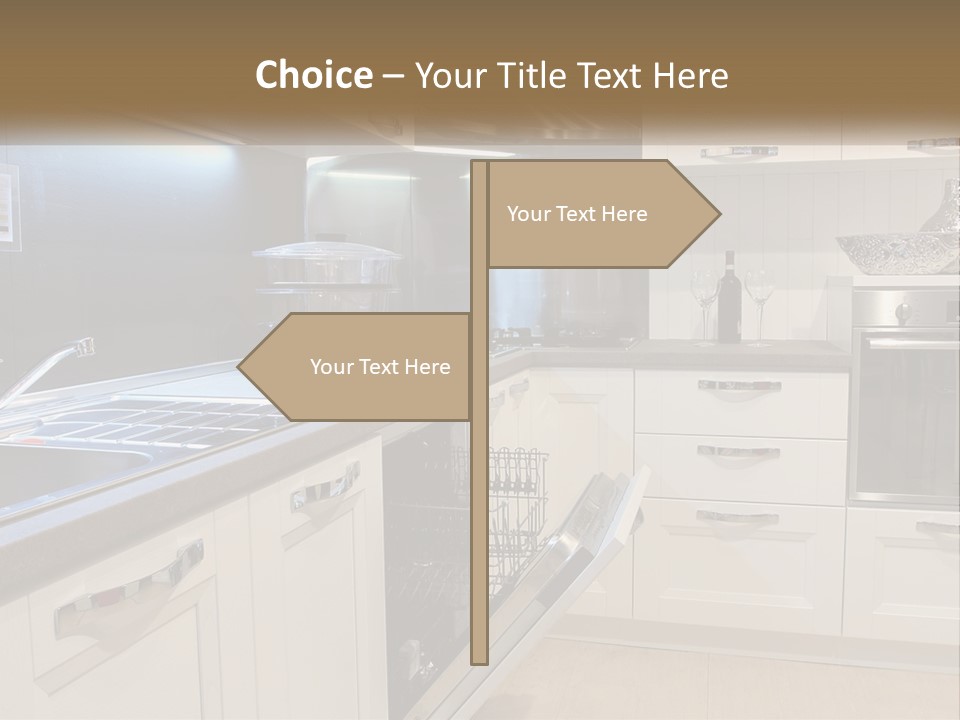 Kitchen Interior PowerPoint Template