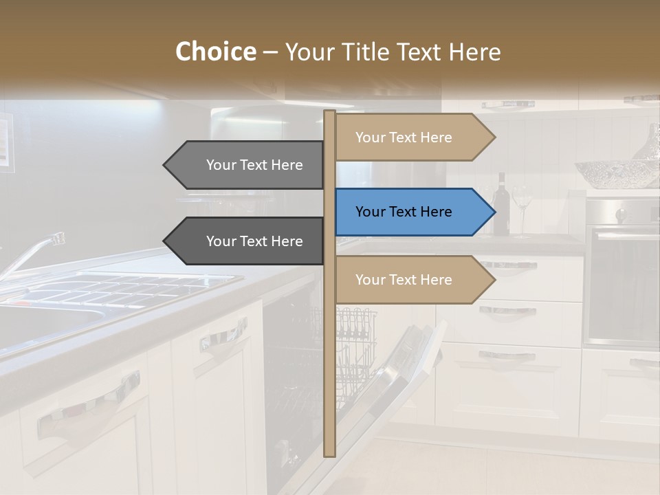 Kitchen Interior PowerPoint Template