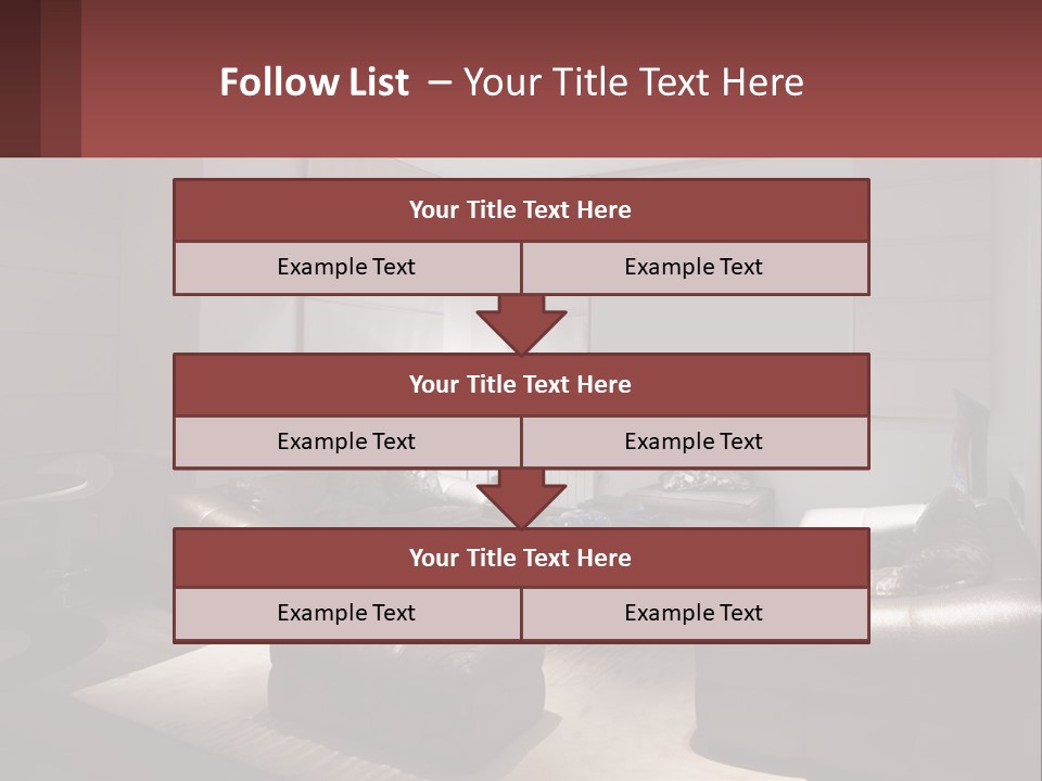 Room Interior PowerPoint Template