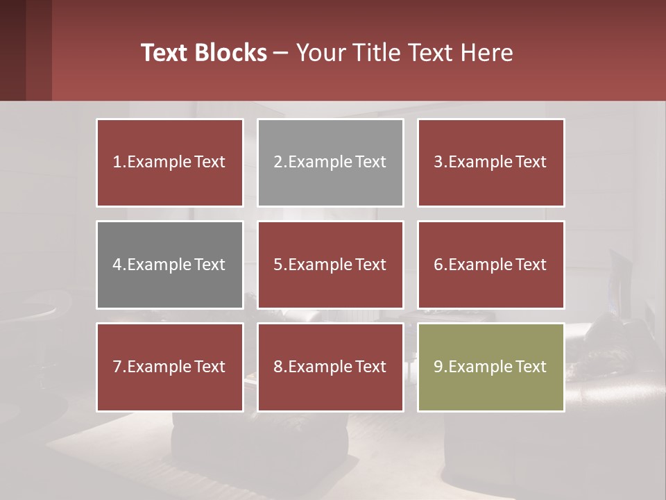 Room Interior PowerPoint Template