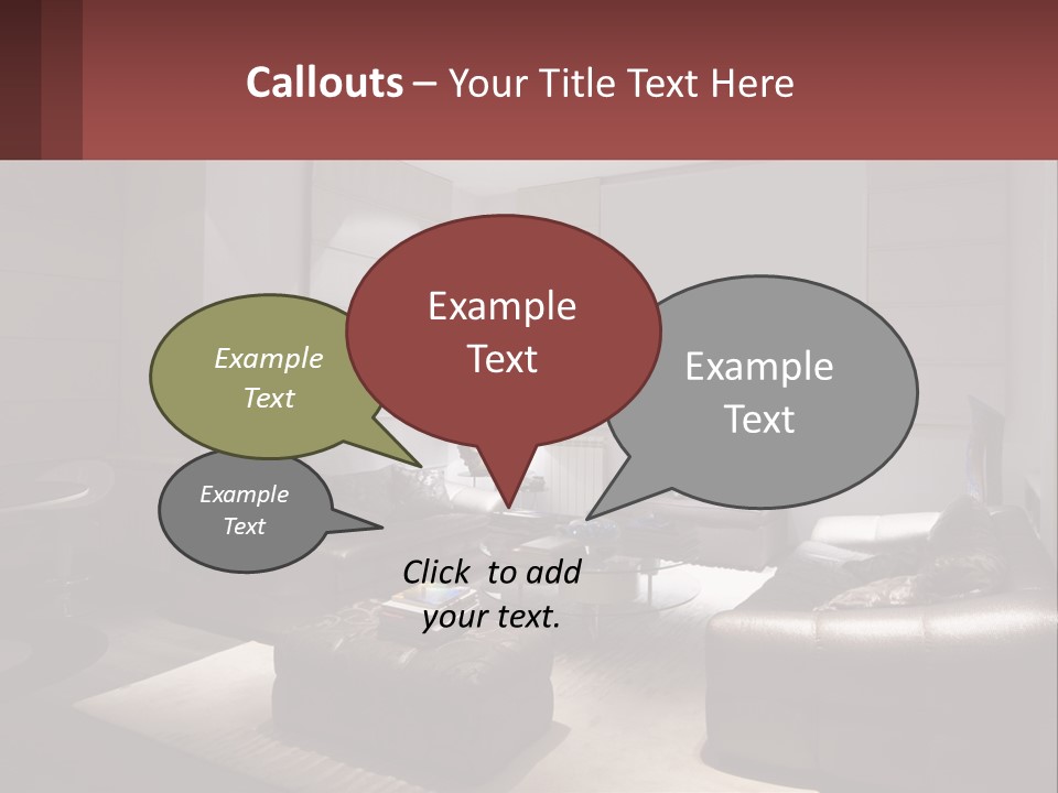 Room Interior PowerPoint Template