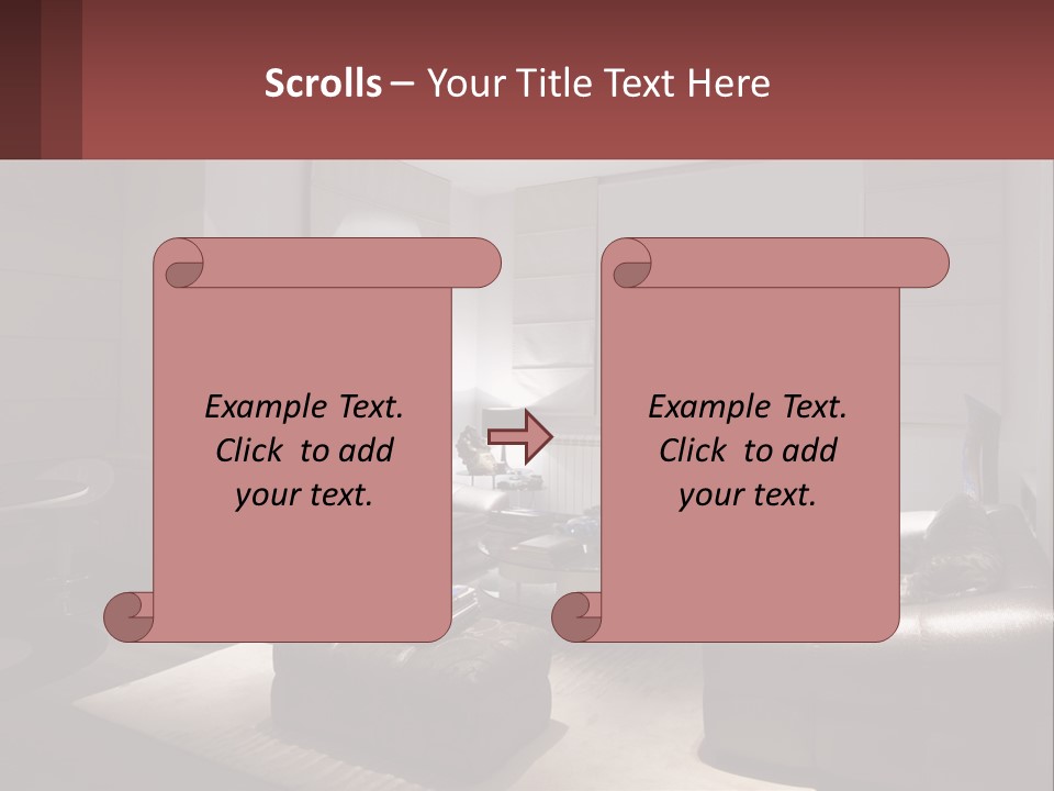 Room Interior PowerPoint Template