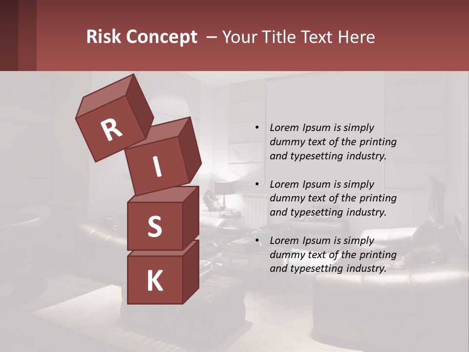 Room Interior PowerPoint Template