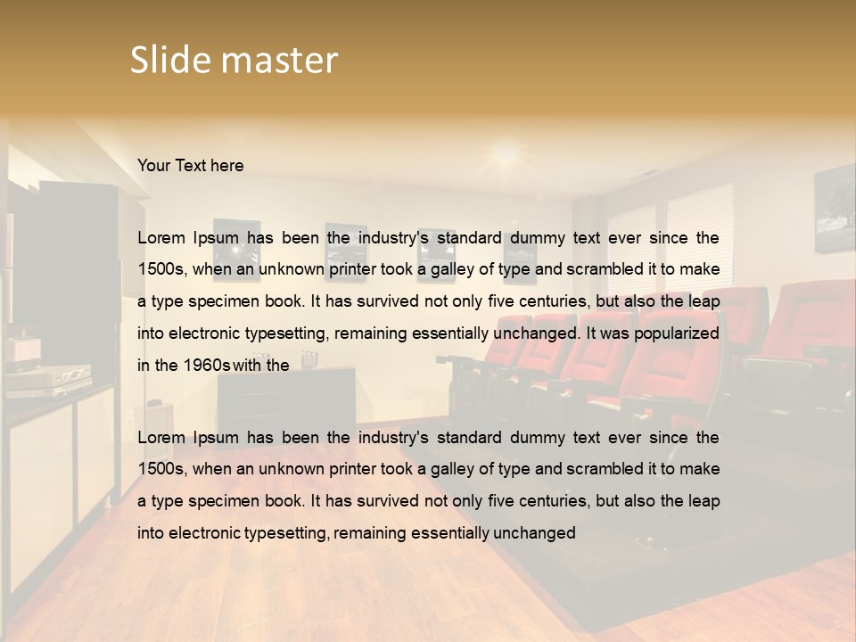 Vip Cinema PowerPoint Template