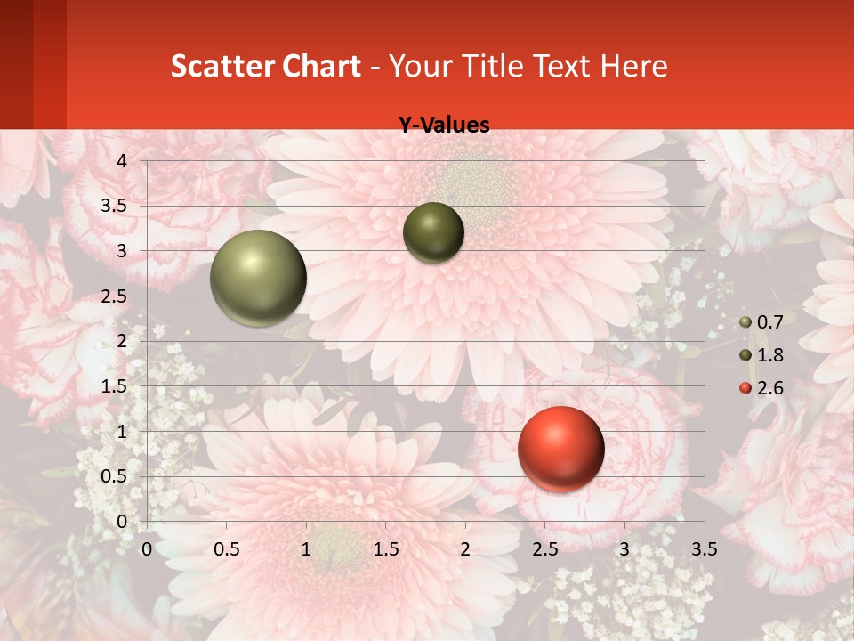 Large Flowers PowerPoint Template