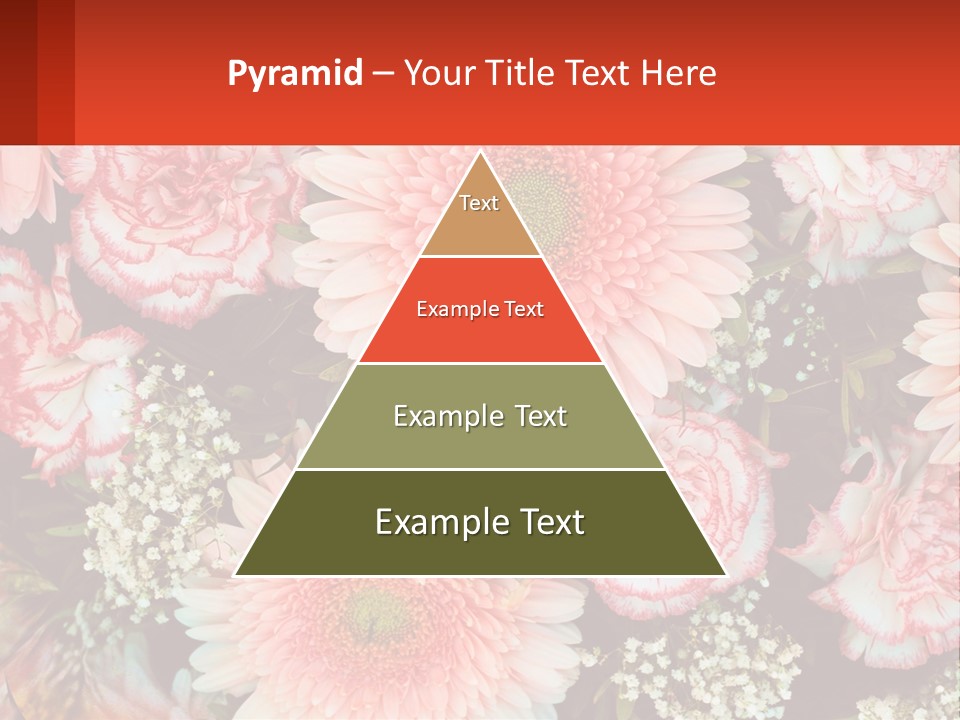 Large Flowers PowerPoint Template