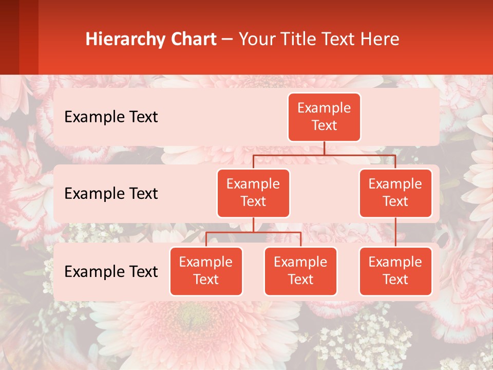 Large Flowers PowerPoint Template