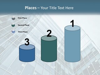 Office House Made Of Glass PowerPoint Template