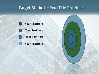 Office House Made Of Glass PowerPoint Template