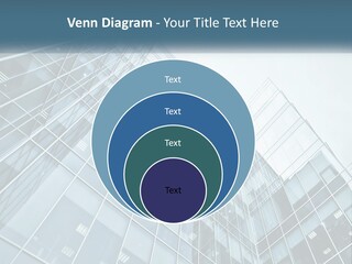Office House Made Of Glass PowerPoint Template