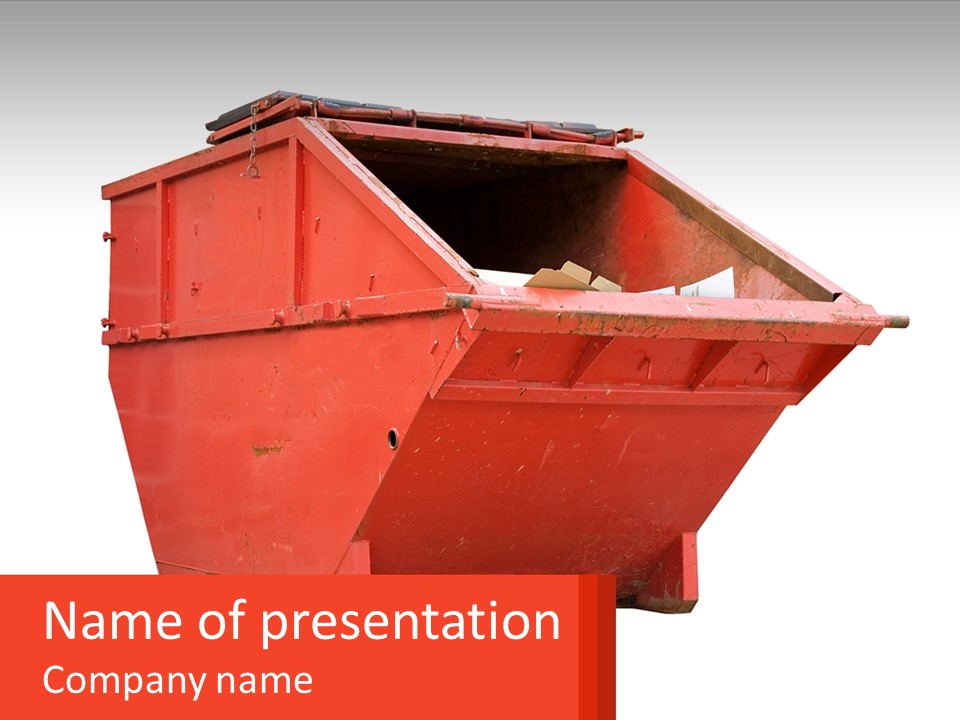 Dumpster PowerPoint Template