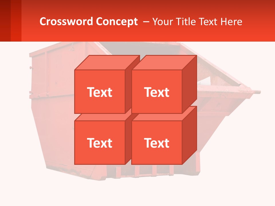 Dumpster PowerPoint Template
