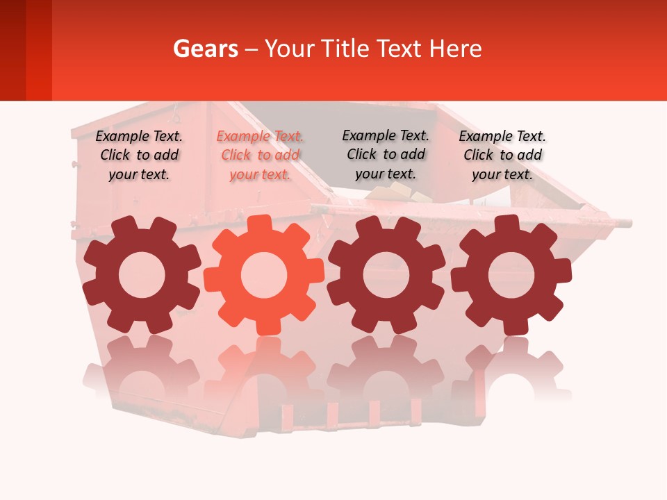 Dumpster PowerPoint Template