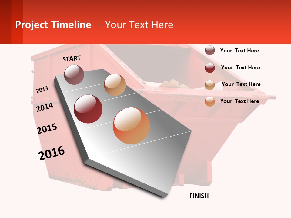 Dumpster PowerPoint Template