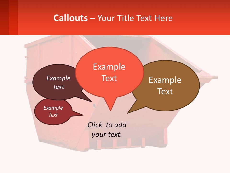 Dumpster PowerPoint Template