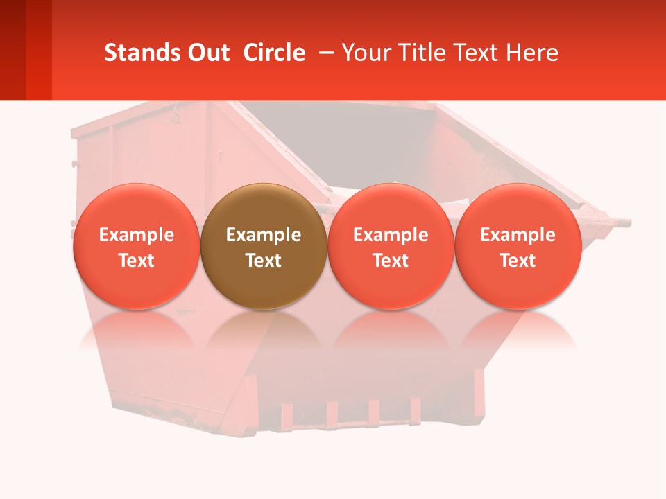 Dumpster PowerPoint Template