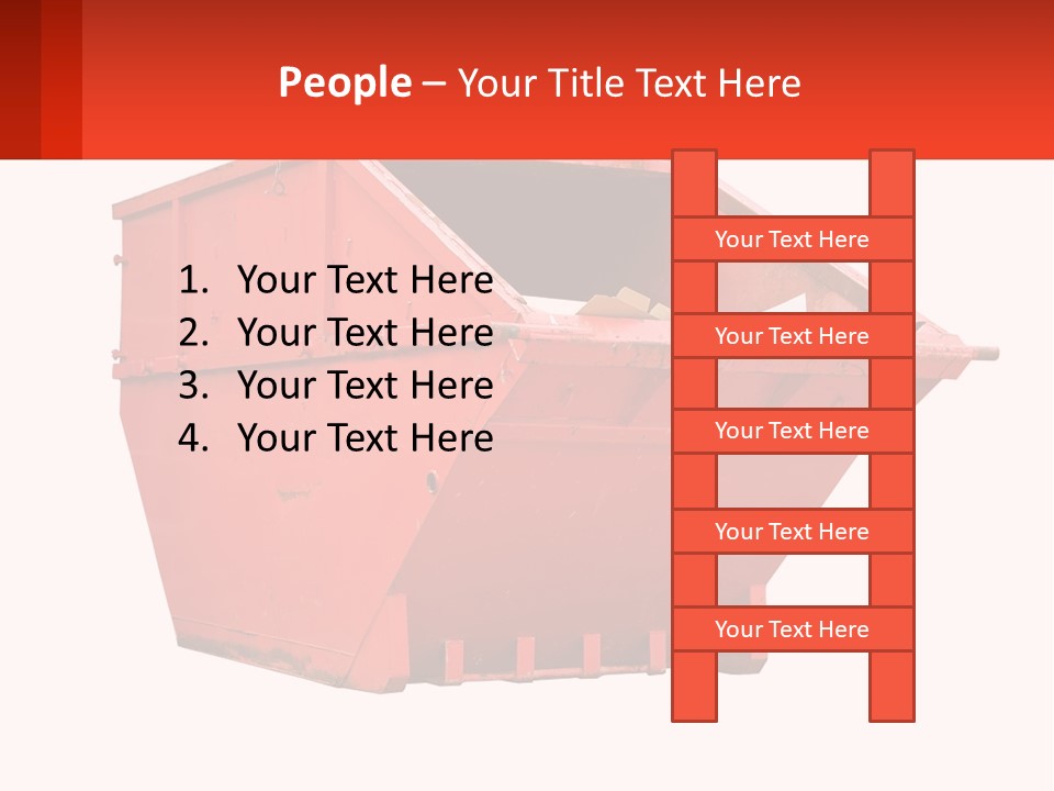 Dumpster PowerPoint Template