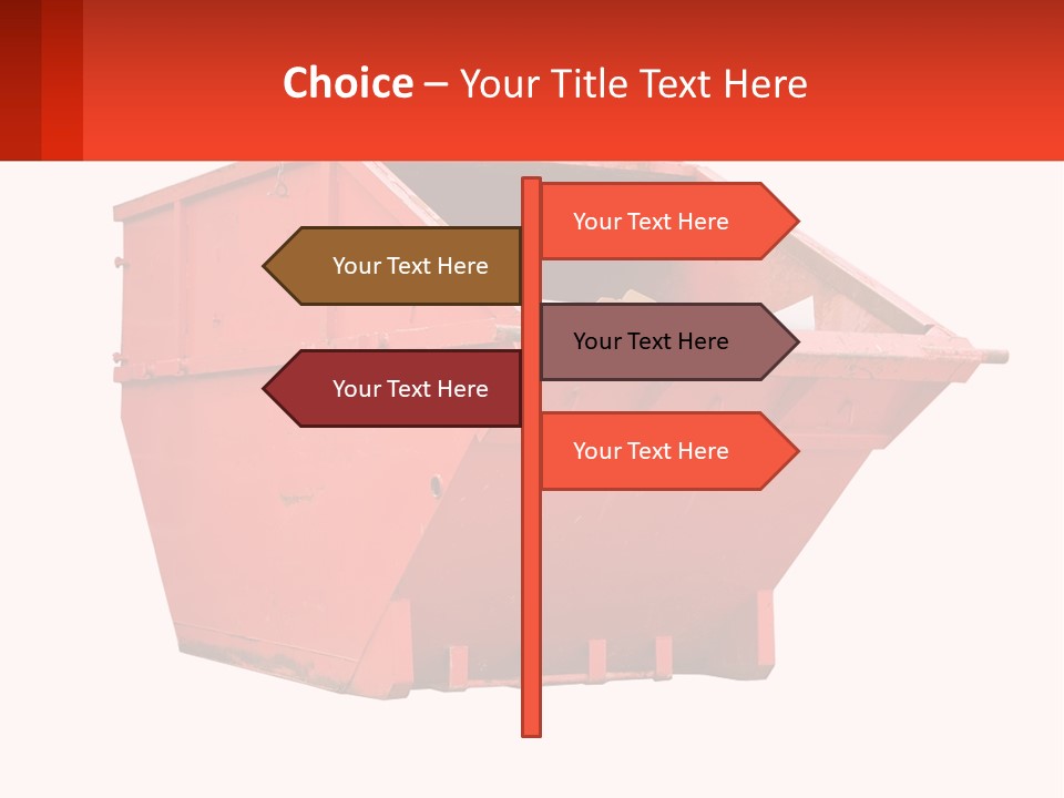 Dumpster PowerPoint Template