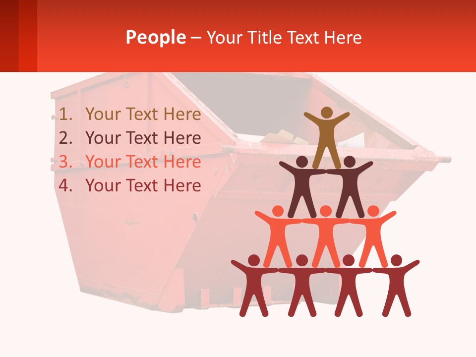 Dumpster PowerPoint Template