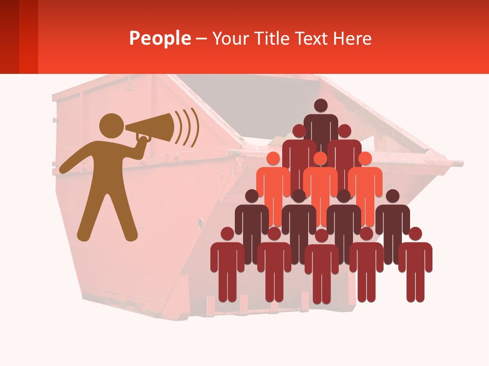 Dumpster PowerPoint Template