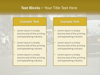 The Girl Stops A Taxi PowerPoint Template