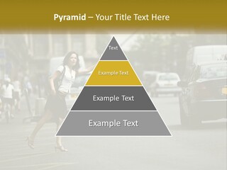 The Girl Stops A Taxi PowerPoint Template