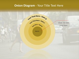 The Girl Stops A Taxi PowerPoint Template