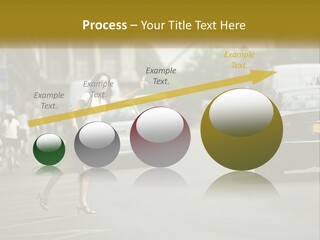 The Girl Stops A Taxi PowerPoint Template