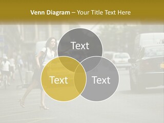 The Girl Stops A Taxi PowerPoint Template