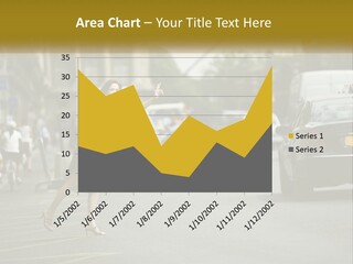 The Girl Stops A Taxi PowerPoint Template