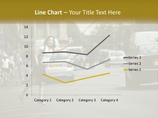 The Girl Stops A Taxi PowerPoint Template