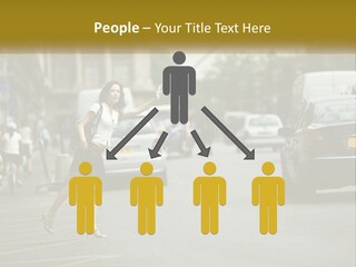 The Girl Stops A Taxi PowerPoint Template