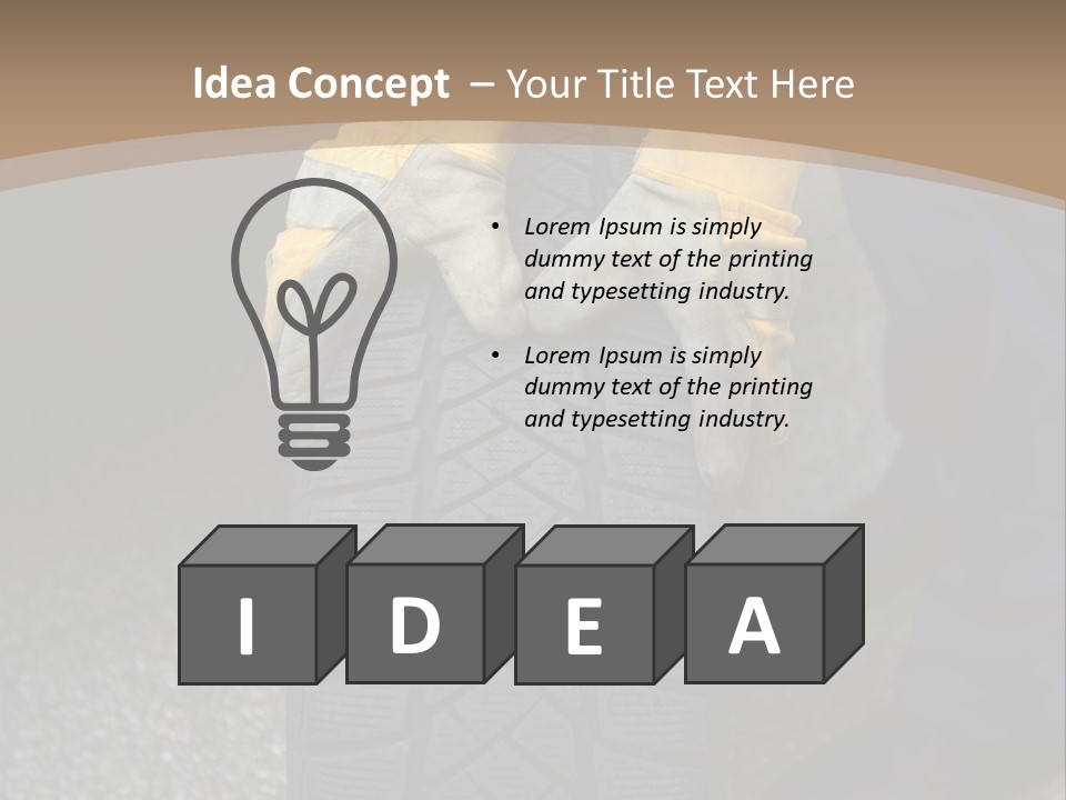 Car Wheel Repair PowerPoint Template