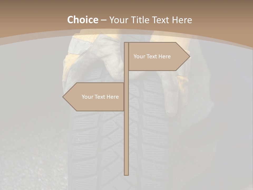 Car Wheel Repair PowerPoint Template