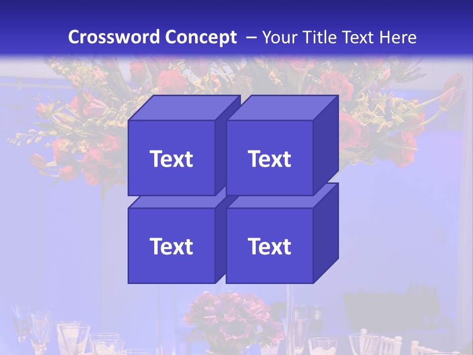 Festive Table For The Holiday PowerPoint Template
