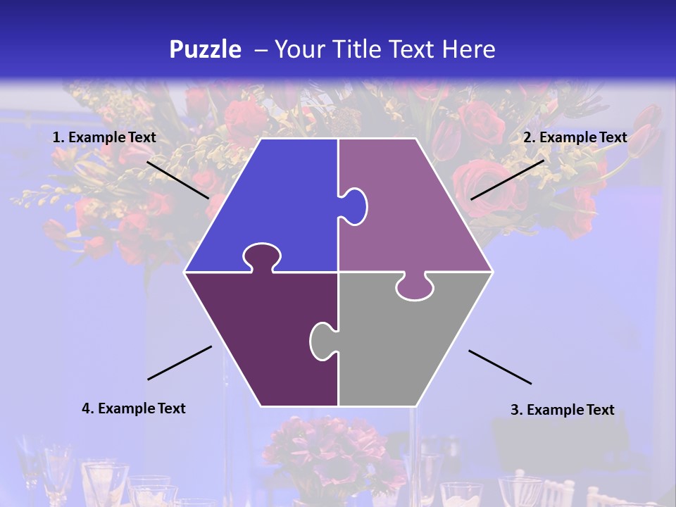 Festive Table For The Holiday PowerPoint Template