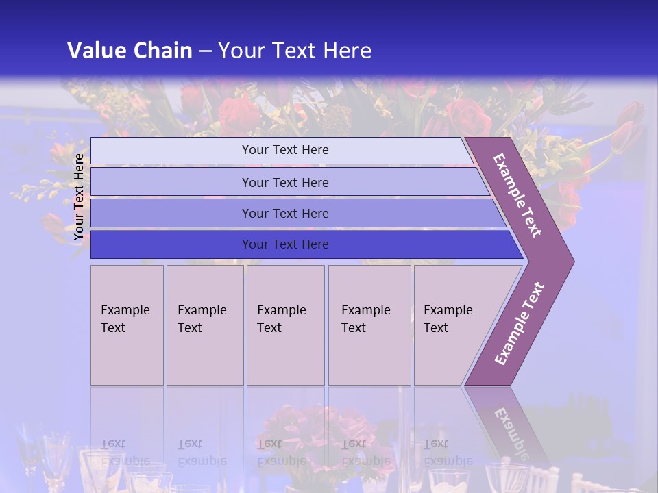 Festive Table For The Holiday PowerPoint Template