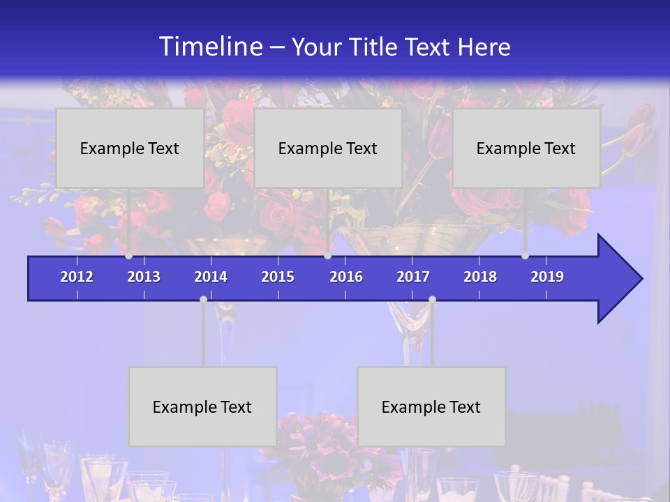 Festive Table For The Holiday PowerPoint Template