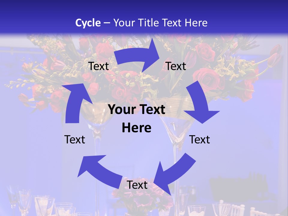 Festive Table For The Holiday PowerPoint Template