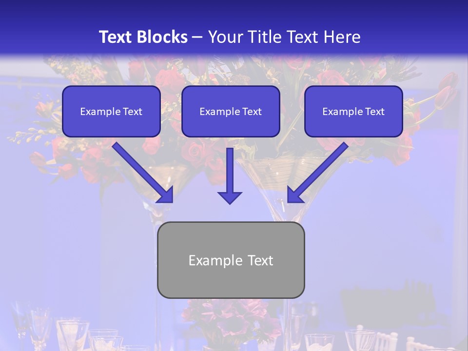 Festive Table For The Holiday PowerPoint Template