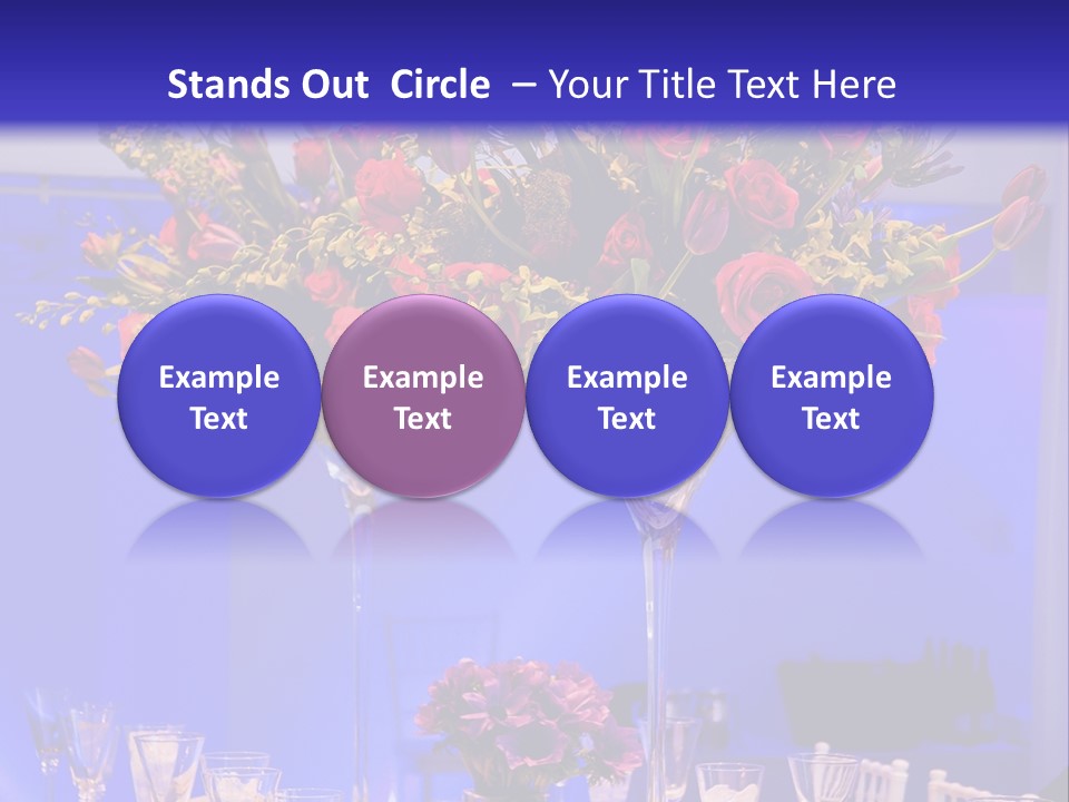 Festive Table For The Holiday PowerPoint Template