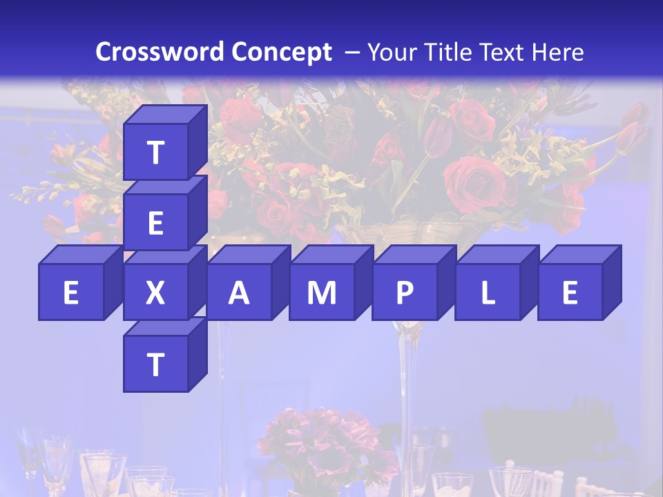 Festive Table For The Holiday PowerPoint Template
