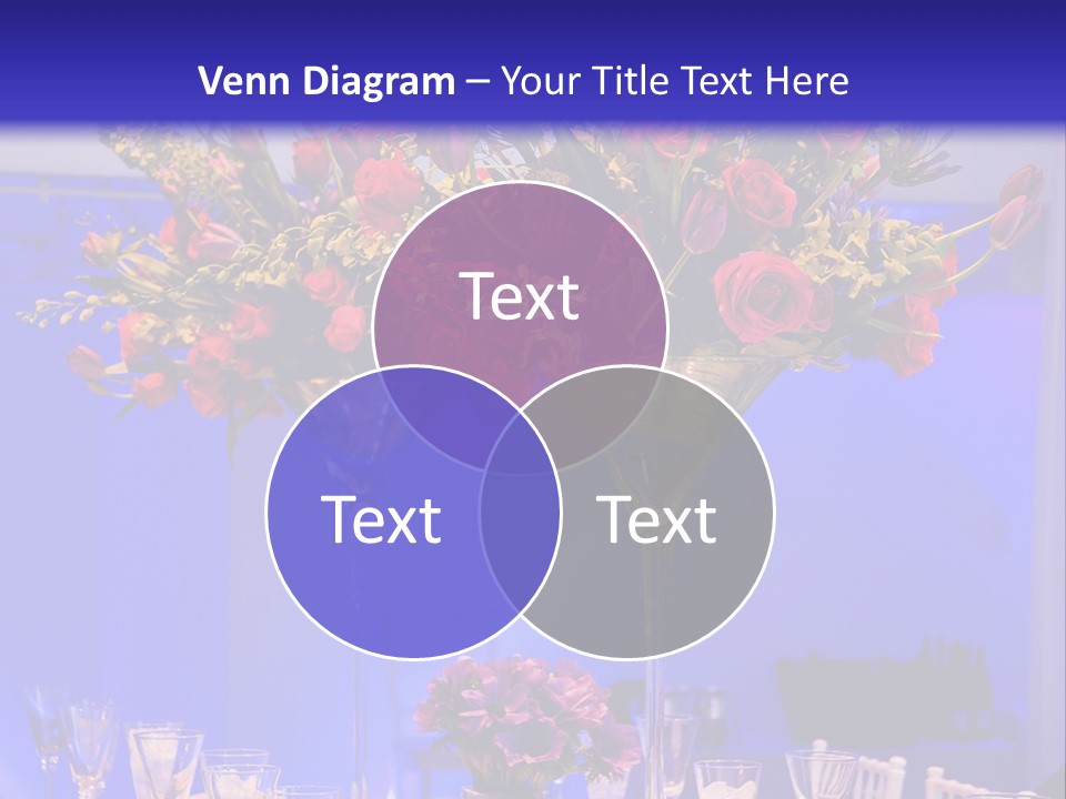 Festive Table For The Holiday PowerPoint Template