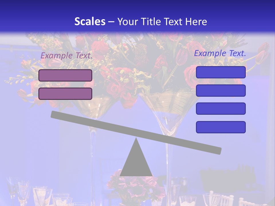 Festive Table For The Holiday PowerPoint Template