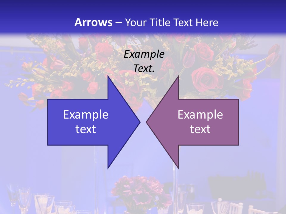 Festive Table For The Holiday PowerPoint Template
