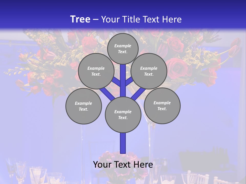 Festive Table For The Holiday PowerPoint Template